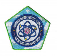 WMC National Jamboree Contingent 2026 (Center Doughnut-Green) Western Massachusetts Council #234