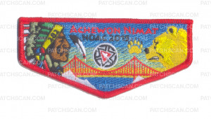 Patch Scan of K124047 - San Francisco Bay Area Council - NOAC 2015 Pocket Flap