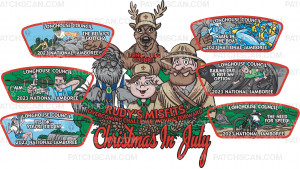 Patch Scan of P24917 (Red) 2023 National Jamboree