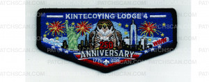 Patch Scan of America 250th Flap