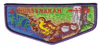 Wahunsenakah 333 30 Years of Service flap Colonial Virginia Council #595