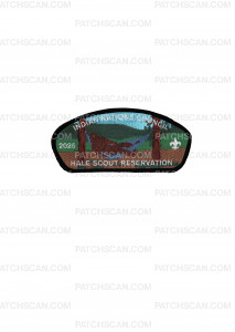 Patch Scan of Indian Nations Council 2025 Hale Scout Reservation CSP