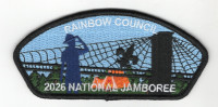Rainbow Council 2026 NJ Scout with bridge JSP  black border  Rainbow Council #702
