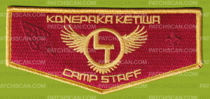 Patch Scan of Konepaka Ketwa Camp Staff flap