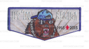 Patch Scan of K124624 - MOUNT DIABLO SILVERADO COUNCIL - UT'IN SELICA 2015 NOAC FLAP (BLUE)