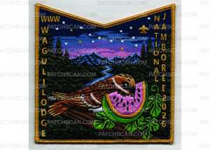Patch Scan of 2026 National Jamboree Pocket Patch (PO 103953)
