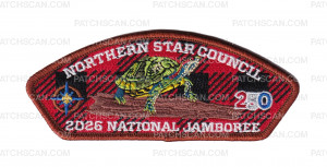 Patch Scan of North Star Council 2026 Jamboree (Turtle)