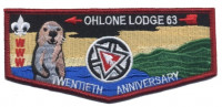 Ohlone Lodge 63 - Pocket Flap Pacific Skyline Council #31