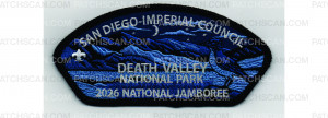 Patch Scan of 2026 National Jamboree CSP Death Valley (PO 103159)
