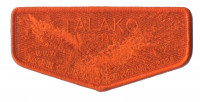 Talako Marin Council Centennial 2023 flap orange ghosted Marin Council #35