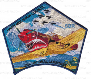 Patch Scan of Hawk Mountain Council Jamboree 2026 (Center)