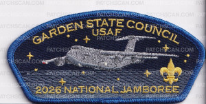 Patch Scan of Garden State Council Jamboree Set
