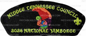 Patch Scan of 487708- 2026 National Jamboree -Retro 