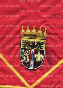 Patch Scan of Barbarossa Troop Neckerchief