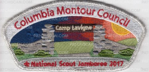 Patch Scan of 2017 National Jamboree Camp Lavigne