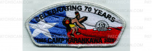 Patch Scan of Camp Karankawa 70th Anniversary CSP 1955-2025 (PO 102774)