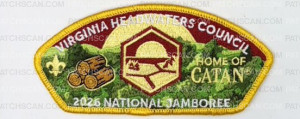 Patch Scan of Virgina Headwaters Council Delegate Set