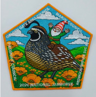 Golden Gate AC Marin Council Piedmont Council 2026 NJ Center patch Golden Gate Area Council