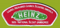 Laurel Highlands Council 2026 Jamboree Set (Heinz) White Laurel Highlands Cncl #527