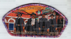 Patch Scan of Grand Canyon Council 2026 NJ Tombstone JSP rwb border