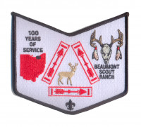 K124521 - Greater Cleveland Council - Cuyahoga Lodge 17 NOAC 2015 Pocket (White) Greater Cleveland Council #440