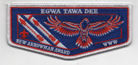 ARROWMAN FLAP EGWA TAWA DEE Atlanta Area Council #92