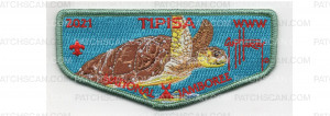 Patch Scan of 2021 National Jamboree Flap (PO 89198)
