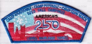 Patch Scan of 490582- America 250th 