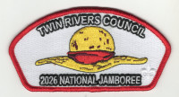 Twin Rivers Council 2026 Jamboree hat JSP white background Twin Rivers Council #364