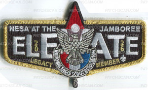 Patch Scan of NESA LEGACY MEMBER JAMBOREE FLAP