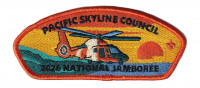Pacific Skyline Council 2026 NJ helicopter JSP orange border Pacific Skyline Council #31