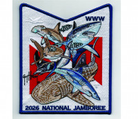 2026 National Jamboree Pocket Patch Blue (PO 103948) Mobile Area Council #4