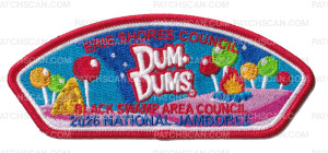 Patch Scan of Erie Shores Council National Jamboree 2026