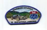 Rainbow Council 2026 NJ black car JSP blue bdr Rainbow Council #702