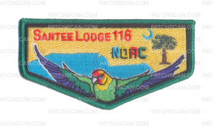 Patch Scan of K124576 - PEE DEE AREA COUNCIL - NOAC 2015 FLAP (GREEN)