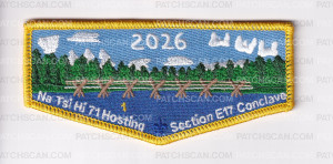 Patch Scan of NA TSI HI SECTION E17 CONCLAVE OA FLAP