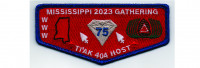 Mississippi Gathering Vigil Flap (PO 101523) Pine Burr Area Council #304