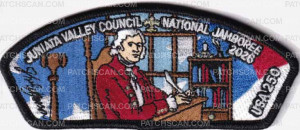 Patch Scan of 489899- 2026 National Jamboree - Thomas Jefferson 