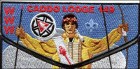 CADDO LODGE NOAC white sash flap Norwela Council #215