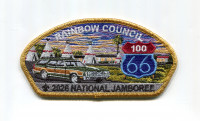 Rainbow Council 2026 NJ station wagon JSP gold met bdr Rainbow Council #702