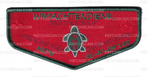 Patch Scan of KU-NI-EH Lodge Flap - Medicine Man
