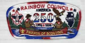 Patch Scan of Rainbow Council 250th FOS CSP 