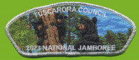 2023 NSJ Tuscarora "Bear" CSP (Silver Metallic) Tuscarora Council #424