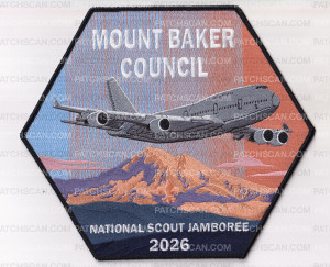 Patch Scan of Mount Baker Council Jamboree Set