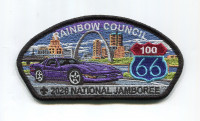 Rainbow Council 2026 NJ purple car JSP black bdr Rainbow Council #702