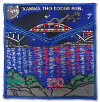 P25126  Kanwa Tho Lodge Hoen Bridge 2026 Anniversary Three Harbors Council #636