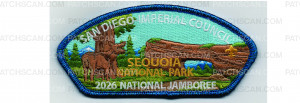 Patch Scan of 2026 National Jamboree CSP Sequoia (PO 103165)