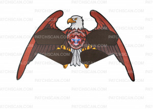 Patch Scan of Northeast Iowa Council 2026 National Jamboree Eagle Center patch
