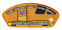 Laurel Highlands Council 2026 Jamboree Set (Oscar Mayer) Orange Laurel Highlands Cncl #527