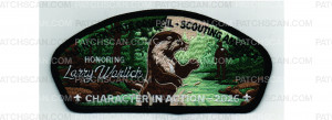 Patch Scan of Character in Action CSP - Honoring Larry Warlick (PO 103655)